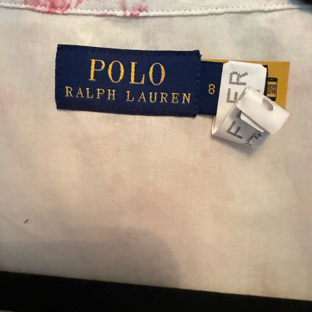 Polo by Ralph Lauren Cream Maxi Wrap Dress - Picture 5 of 6